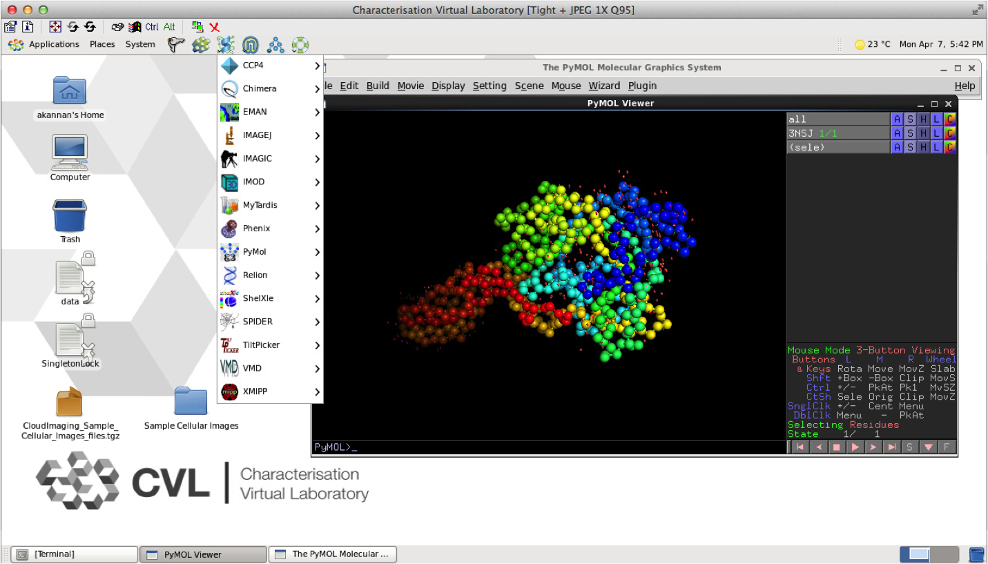 Push data to compute